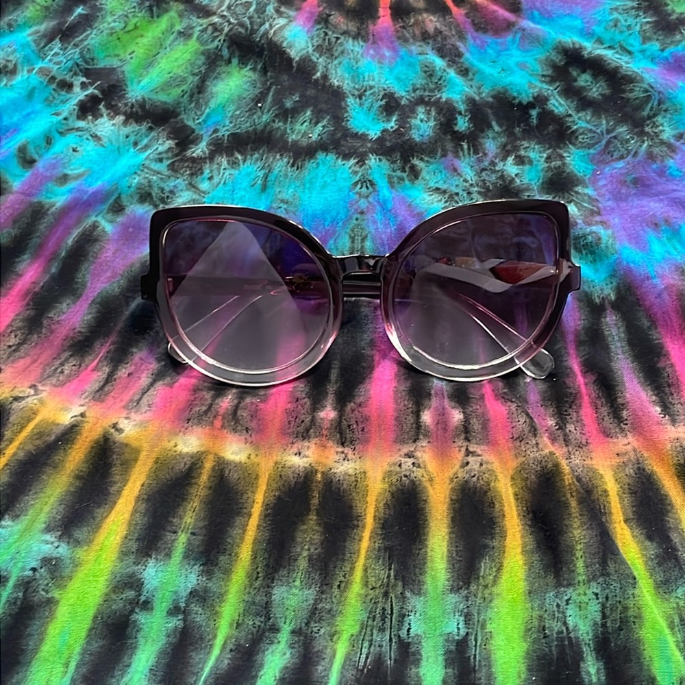 KILLSTAR purple ombre cat eye sunglasses